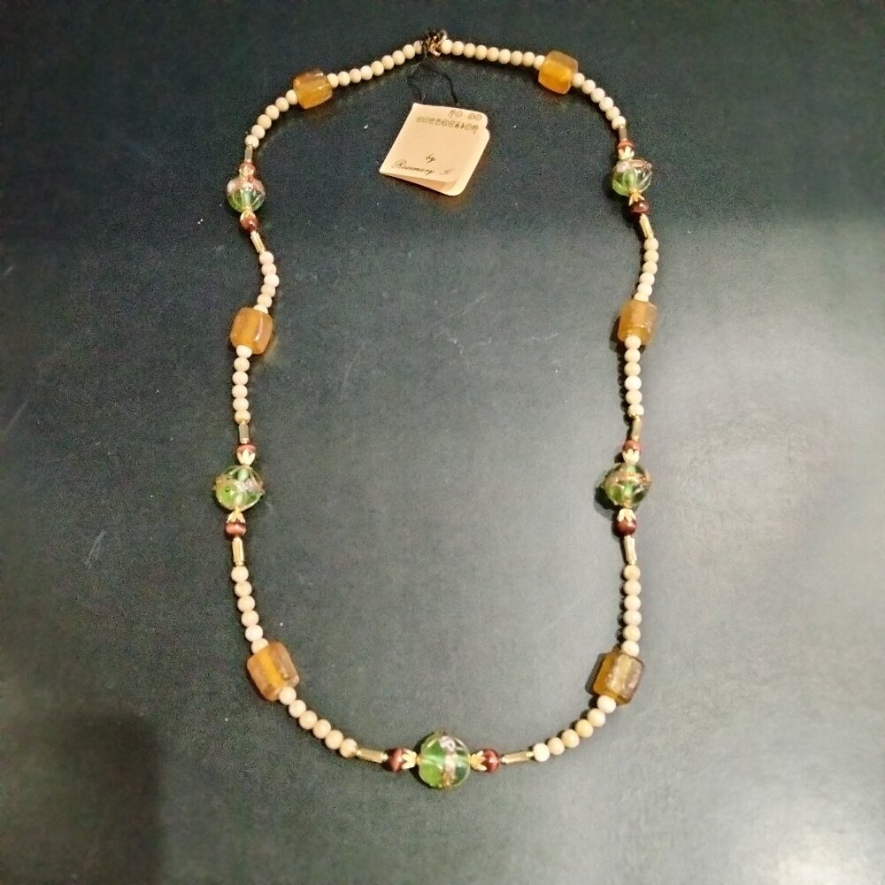 Rosemary G Necklace, RoDo Collection for Saks 5th Avenue, Vintage, NWT